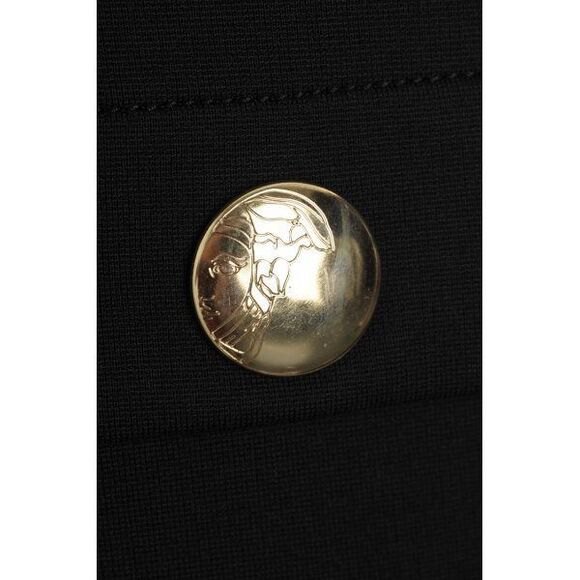 Designer New Versace Collection Pencil Skirt Womens Black 26 X 24.5 Authentic - Picture 8 of 8